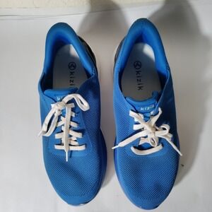 Kizik Athens Cobalt Blue Hands Free Sneakers Mens Size 11 Womens Size 12.5 Shoes